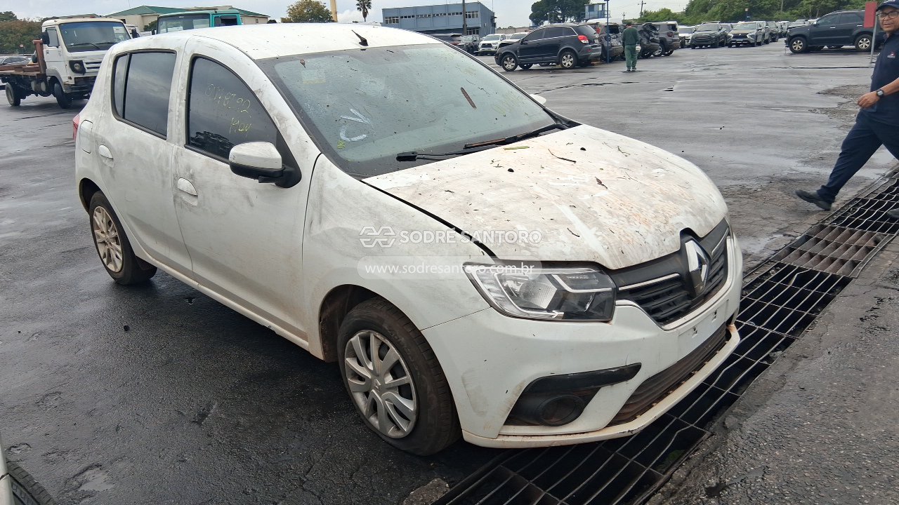Renault Sandero Zen 10mt 2020 em leilão