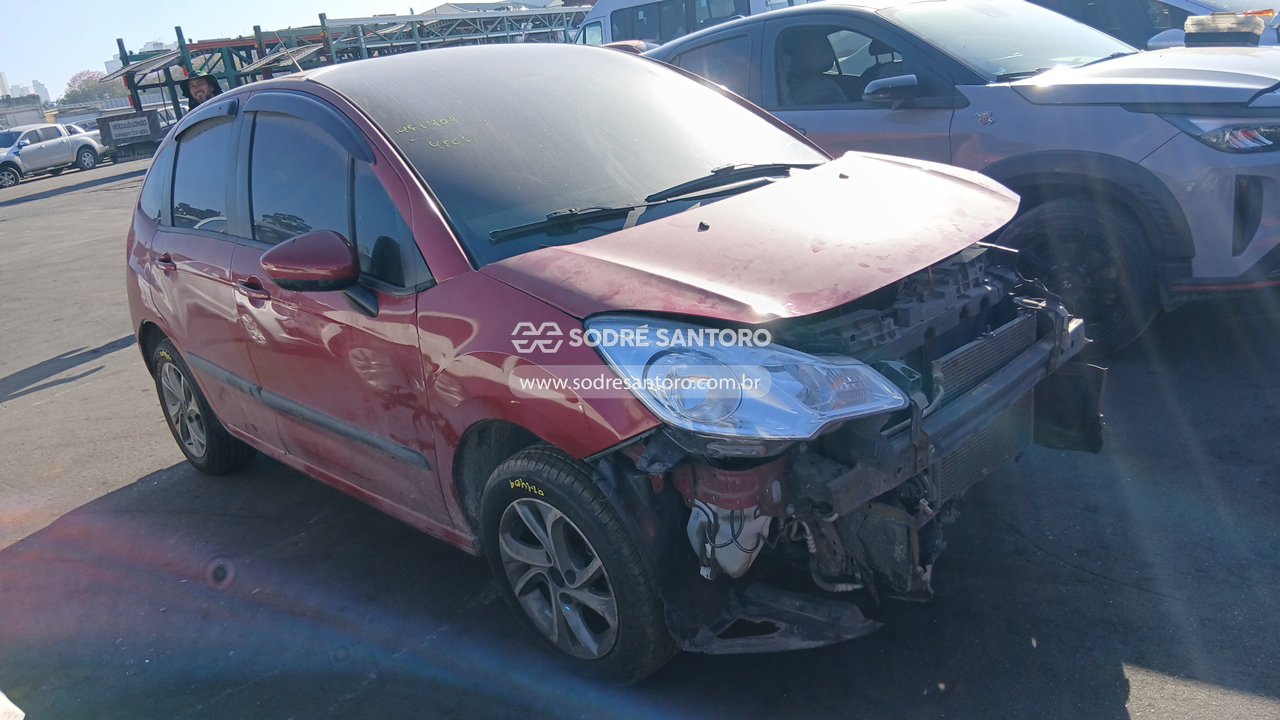 CITROËN C3 90m Tendance 2014 em leilão