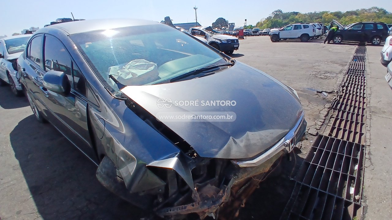 Honda Civic Lxl 2012 em leilão