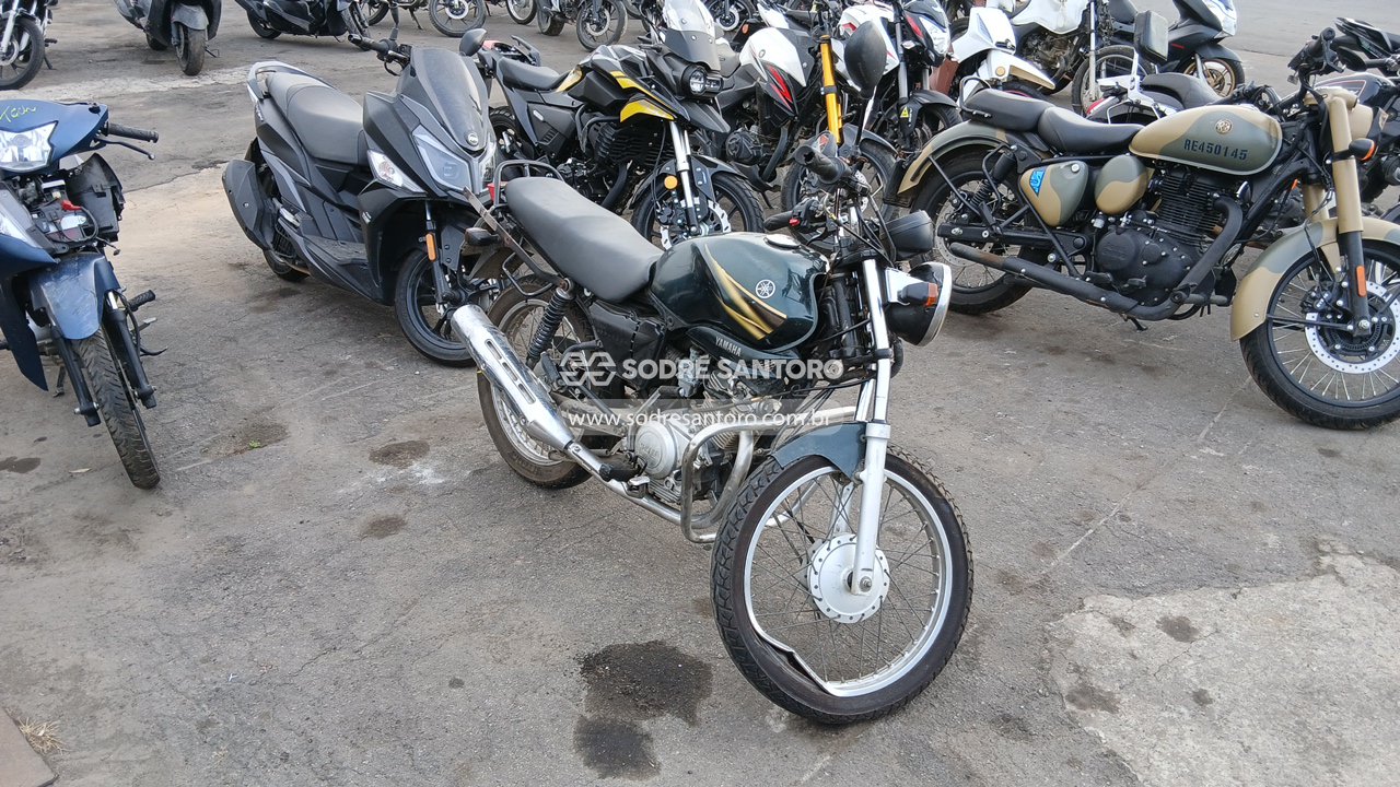 Yamaha Ybr 125k 2006 em leilão
