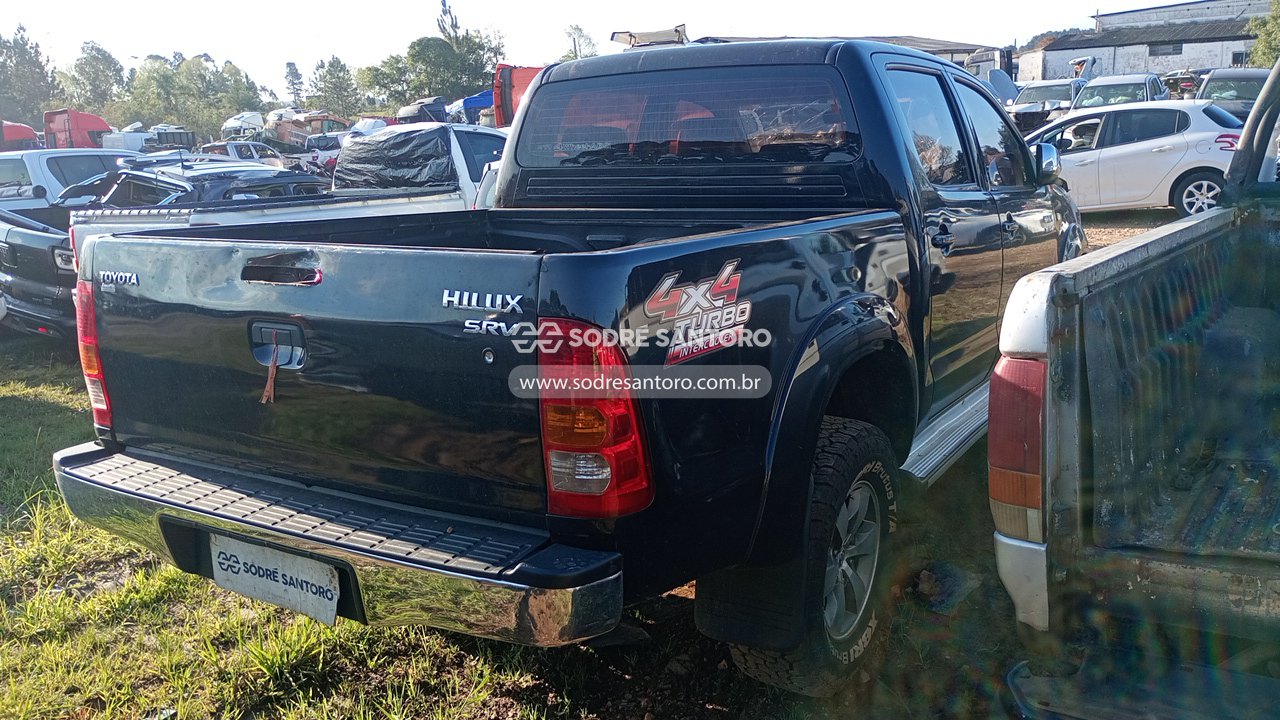 Toyota Hilux Cd4x4 Srv - 2009/2009 — foto 4 de 12