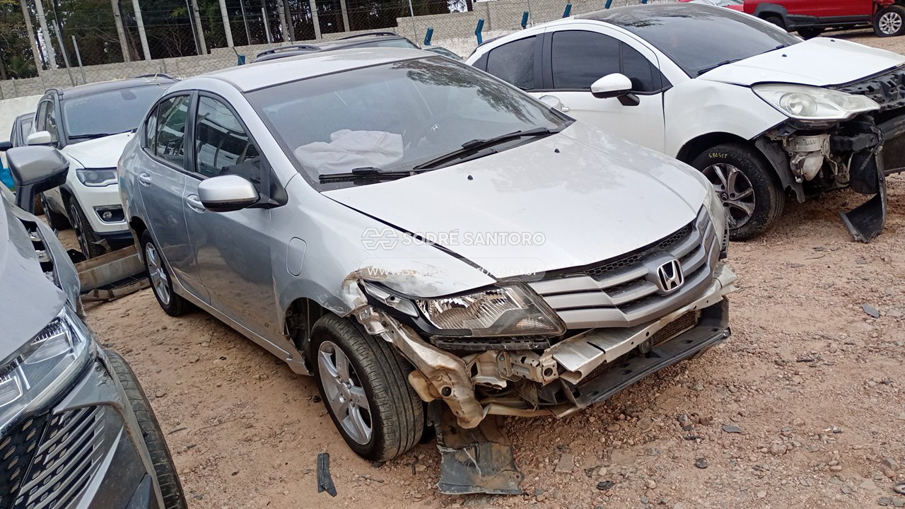 Honda City Lx Flex 2012 em leilão