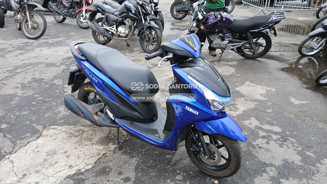 Yamaha Fluo 125 2026 em leilão