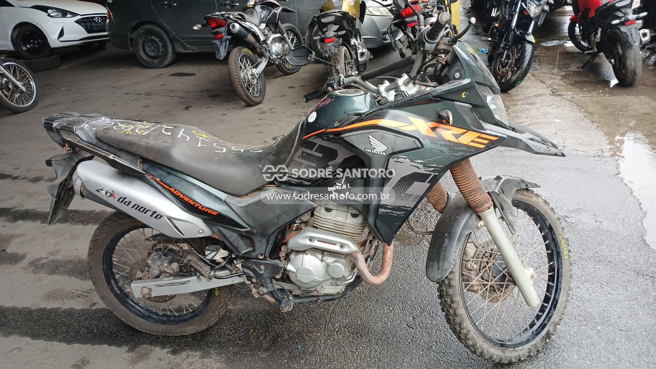 Honda Xre 300 Abs 2020 em leilão