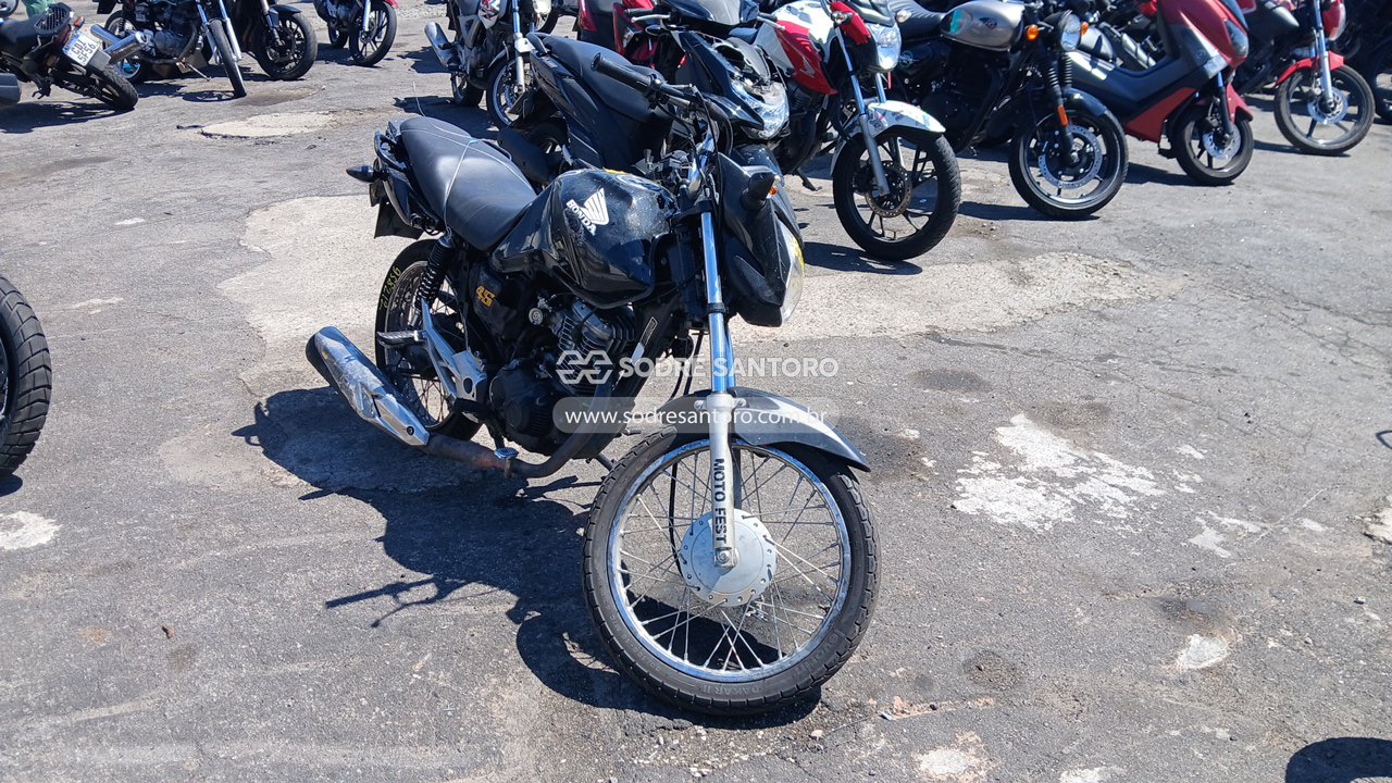 Honda Cg 160 Start 2019 em leilão