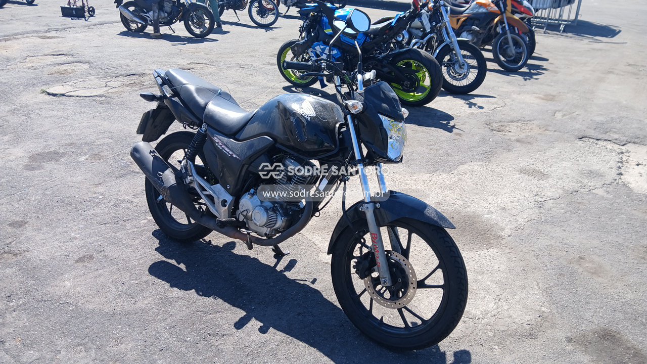 Honda Cg 160 Start 2023 em leilão