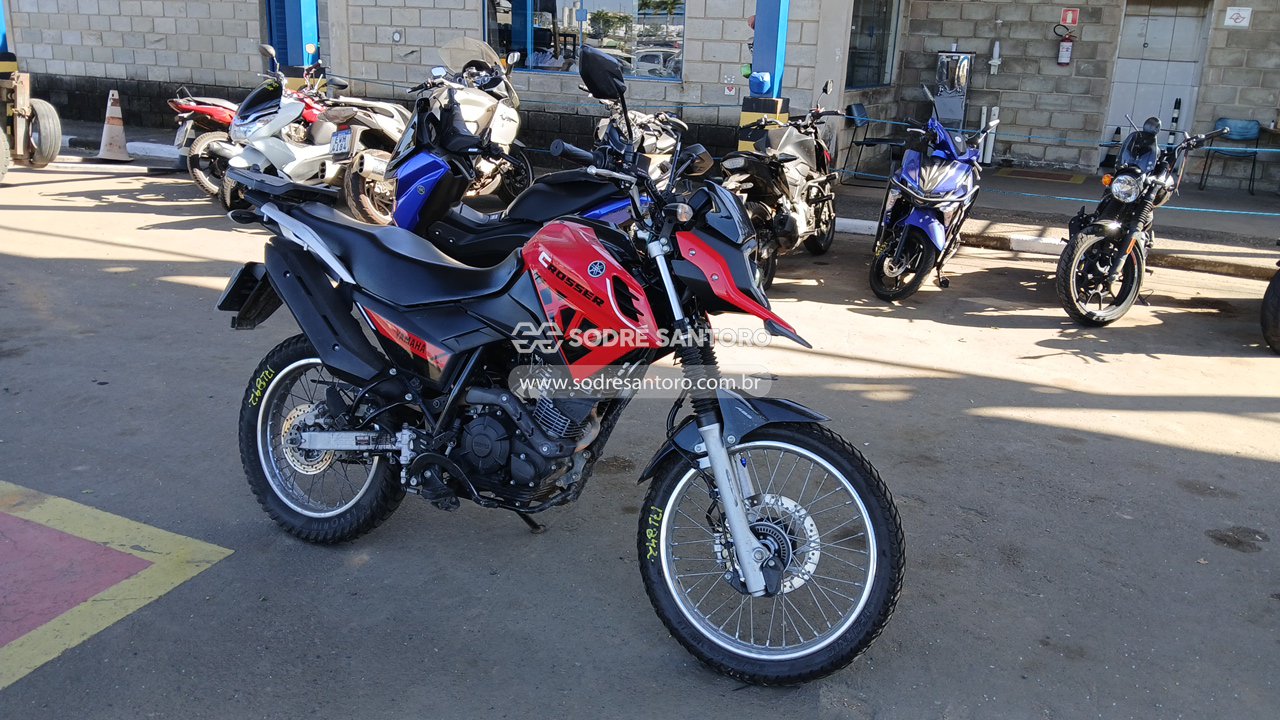 Yamaha Crosser S Abs 2023 em leilão