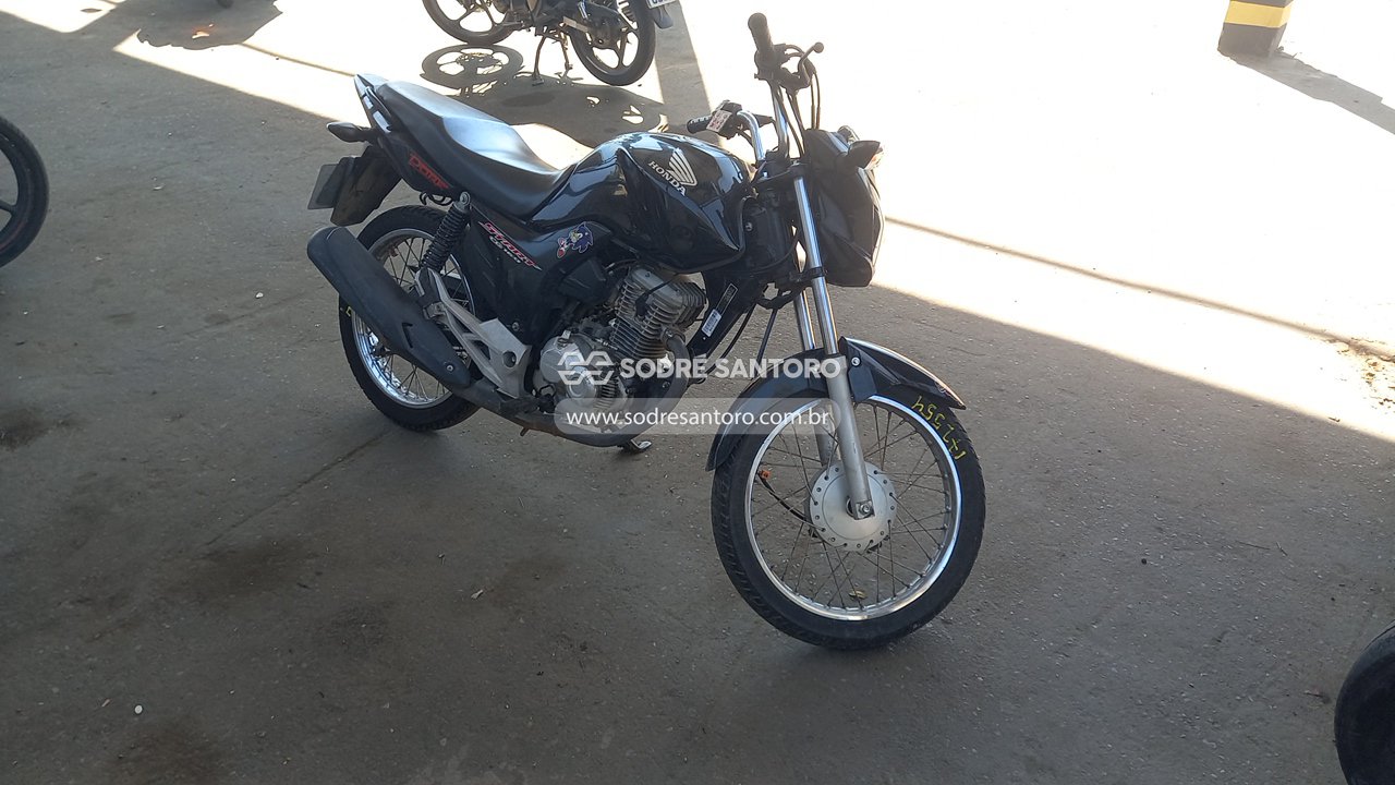 Honda Cg 160 Start 2024 em leilão