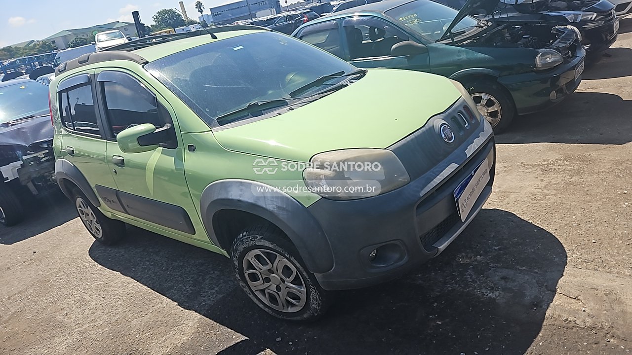Fiat Uno Way 1.4 2011 em leilão