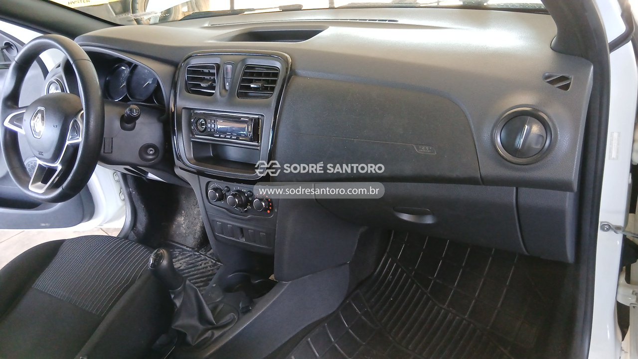 Renault Sandero Life 10 MT - 2019/2020 — foto 8 de 12