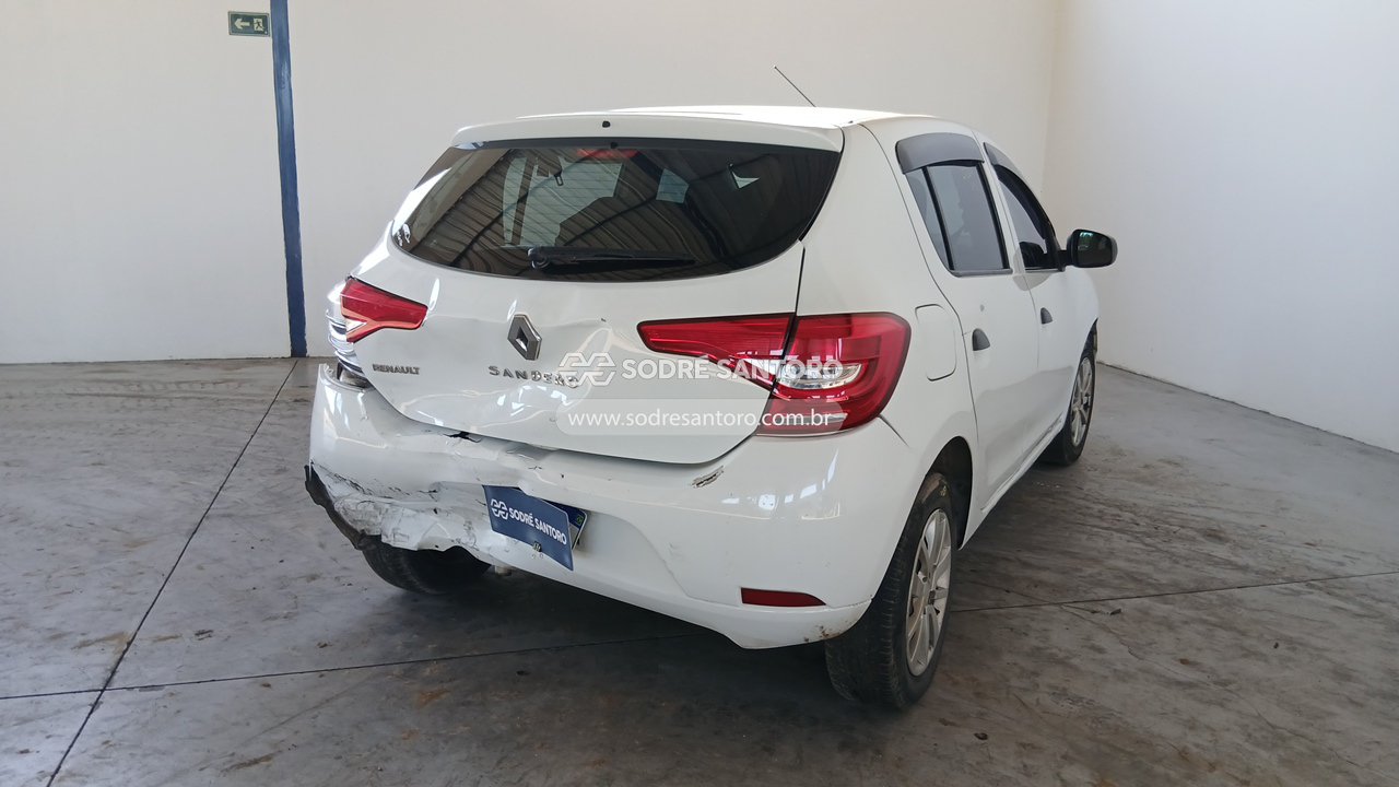 Renault Sandero Life 10 MT - 2019/2020 — foto 4 de 12