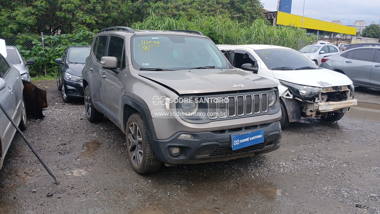 jeep - renegade lngtd at — leilão em Guarulhos/SP